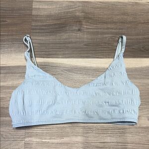 O’Neill Light Blue Textured Bralette size medium